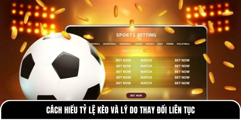 Cách hiểu tỷ lệ kèo và lý do thay đổi liên tục