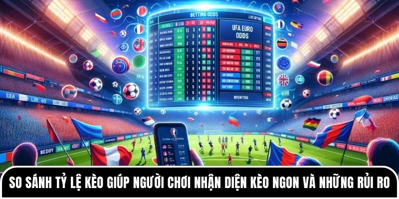 So sánh tỷ lệ kèo để giúp người chơi nhận diện kèo ngon và những rủi ro kèo