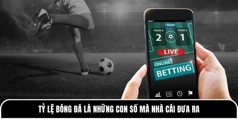 Tỷ lệ bóng đá là những con số mà nhà cái đưa ra